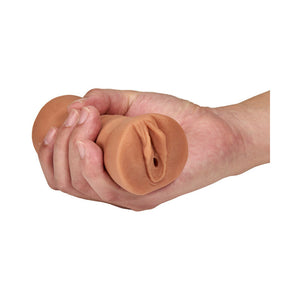 Julieta Vagina Stroker with Bullet Vibrator Tan