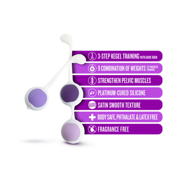 Blush Wellness Kegel Training Kit Purple