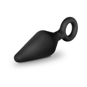 Silicone Loop Plug Small Black