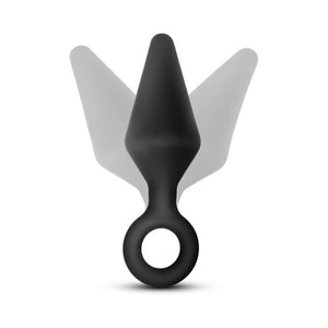 Silicone Loop Plug Small Black