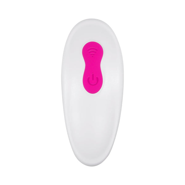 Adam & Eve Rechargeable Remote-Controlled Silicone Dual Entry Vibrator Pink