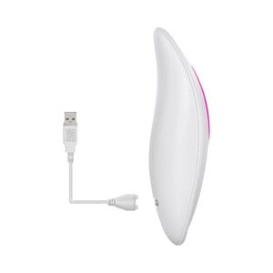 Adam & Eve Rechargeable Remote-Controlled Silicone Dual Entry Vibrator Pink