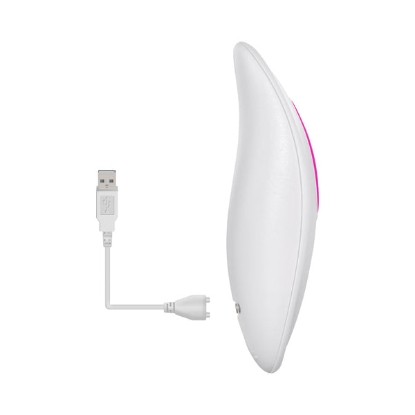 Adam & Eve Rechargeable Remote-Controlled Silicone Dual Entry Vibrator Pink