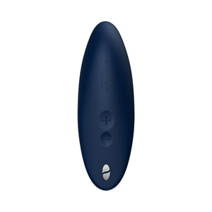 Melt Rechargeable Silicone Pleasure Air Clitoral Stimulator Midnight Blue