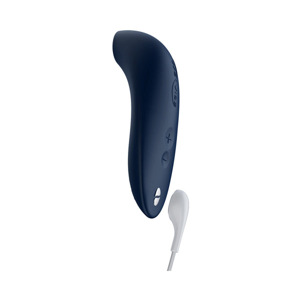 Melt Rechargeable Silicone Pleasure Air Clitoral Stimulator Midnight Blue