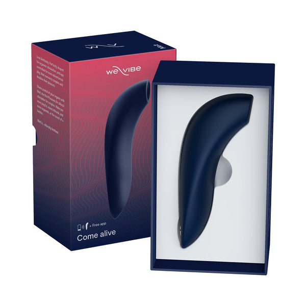 Melt Rechargeable Silicone Pleasure Air Clitoral Stimulator Midnight Blue