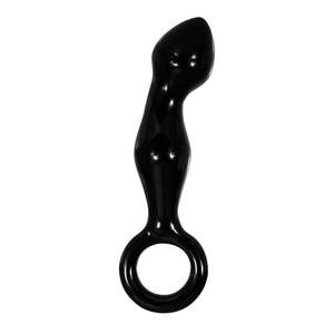Adam & Eve Adam''s Glass Prostate Massager Black