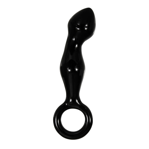 Adam & Eve Adam''s Glass Prostate Massager Black