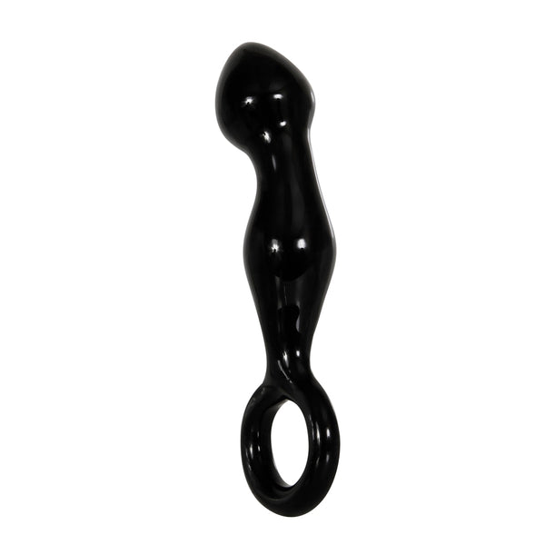 Adam & Eve Adam''s Glass Prostate Massager Black