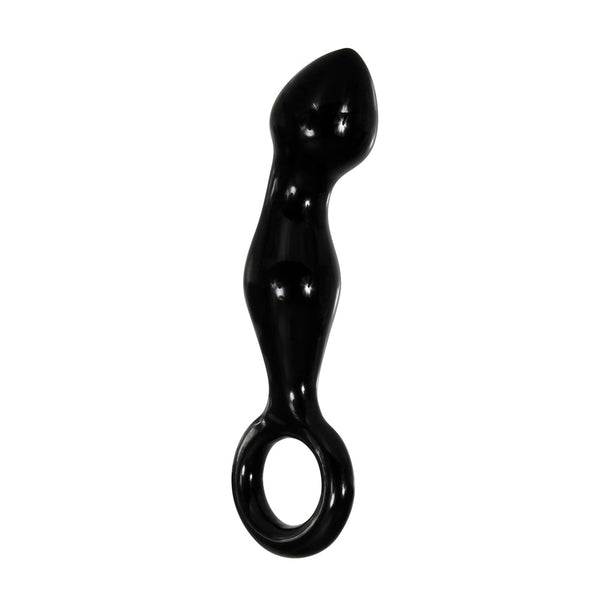 Adam & Eve Adam''s Glass Prostate Massager Black