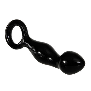 Adam & Eve Adam''s Glass Prostate Massager Black