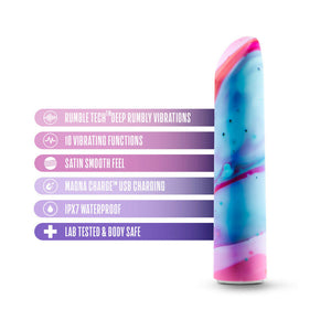 Fascinate Power Vibe Rechargeable Bullet Peach