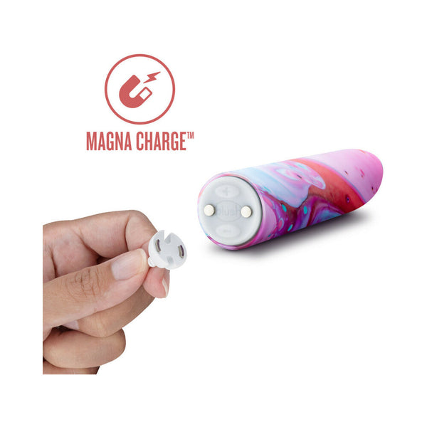 Fascinate Power Vibe Rechargeable Bullet Peach