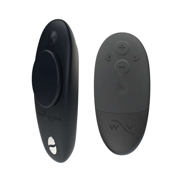 Moxie+ Rechargeable Remote-Controlled Silicone Wearable Clitoral Vibrator Black