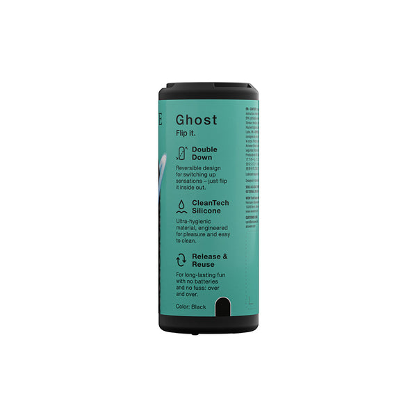 Arcwave Ghost Reversible Silicone Stroker Black