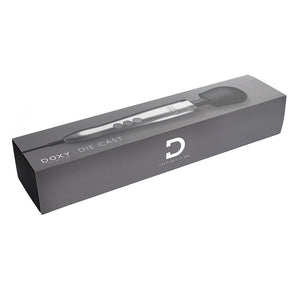 Die Cast Wand Vibrator Brushed Metal