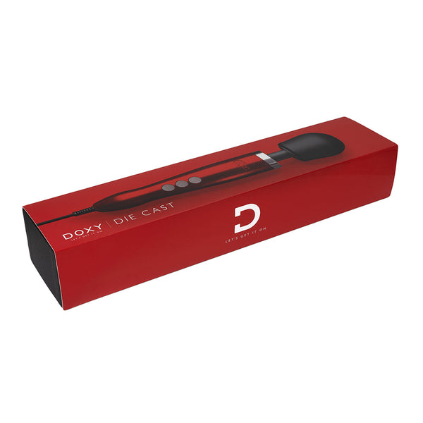 Die Cast Wand Vibrator Red