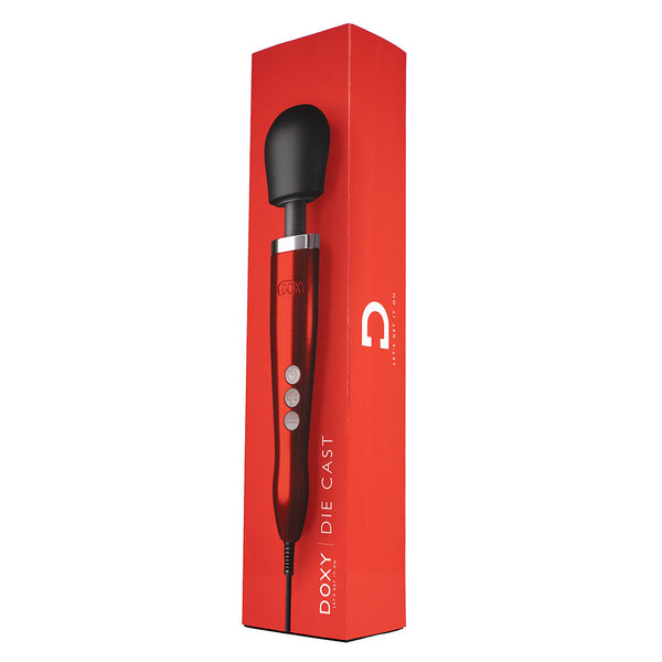 Die Cast Wand Vibrator Red