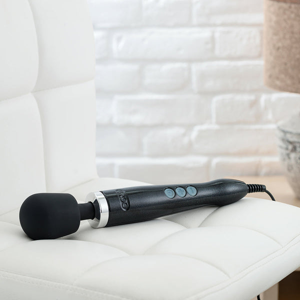 Die Cast Wand Vibrator Black