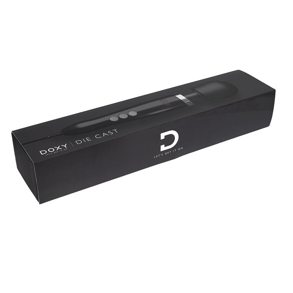 Die Cast Wand Vibrator Black