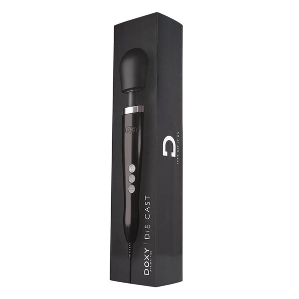 Die Cast Wand Vibrator Black