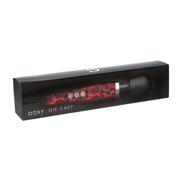 Die Cast Wand Vibrator Roses