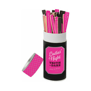 Ladies'' Night Truth or Dare Pick-A-Stick Game