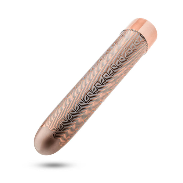 The Collection Lattice Limited Edition Rechargeable 7 in. Vibrator Rose Gold