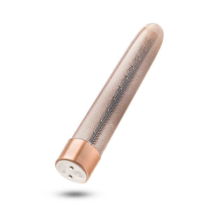 The Collection Lattice Limited Edition Rechargeable 7 in. Vibrator Rose Gold