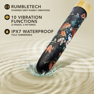 The Collection Bountiful Limited Edition Rechargeable 7 in. Vibrator  Flora