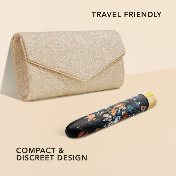 The Collection Bountiful Limited Edition Rechargeable 7 in. Vibrator  Flora