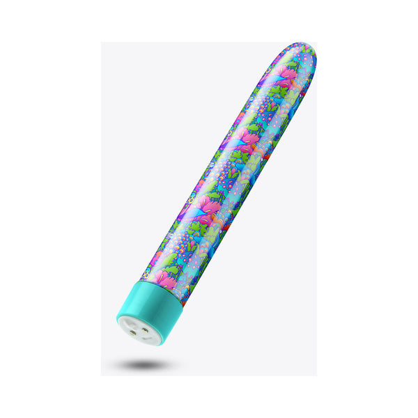 Utopia Rechargeable 7 in. Vibrator Aqua