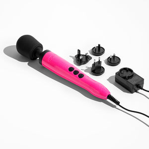 Die Cast Wand Vibrator Hot Pink