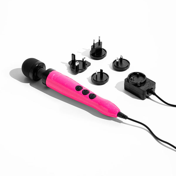 Die Cast 3 Compact Wand Vibrator Hot Pink