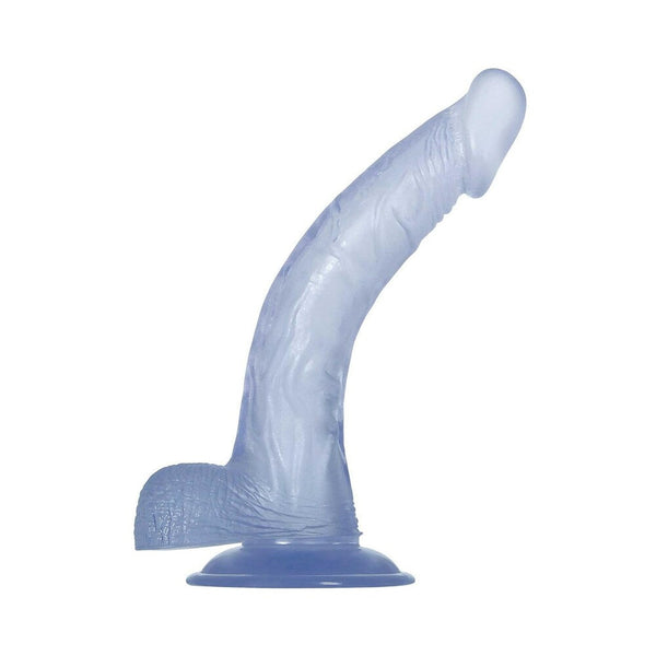Adam & Eve Cool Curve Jelly Dildo (Bag Packaging)