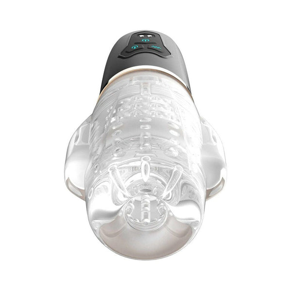 Adam & Eve Adam''s Gawk Gawk 2.0 Sucking & Vibrating Sleeve