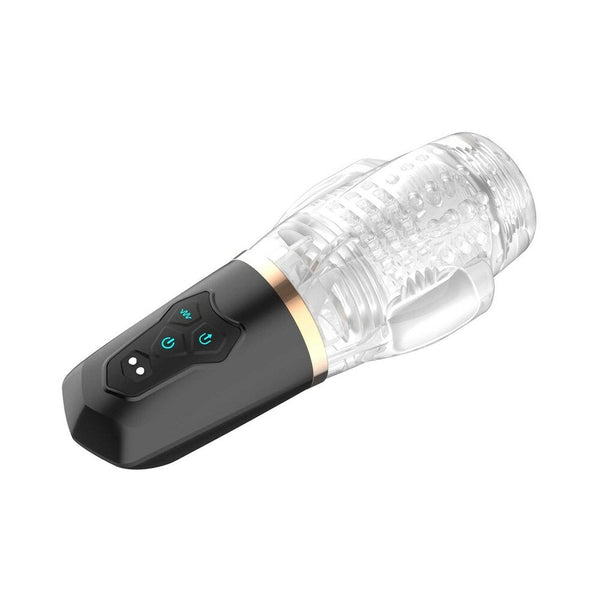 Adam & Eve Adam''s Gawk Gawk 2.0 Sucking & Vibrating Sleeve